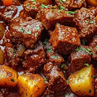 Stewed Goat Meat