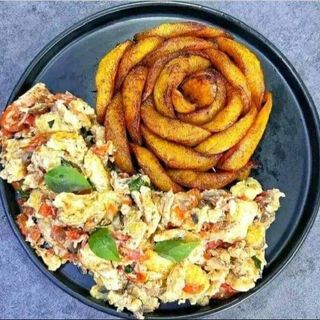 Plantain & Egg Sauce