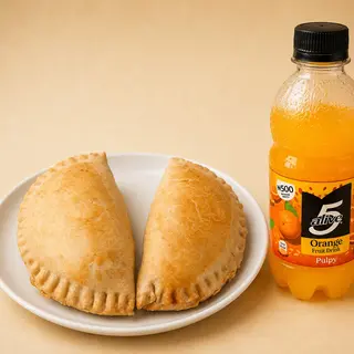 Meat pie + 5alive Combo