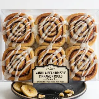 drizzled cinnamon rolls