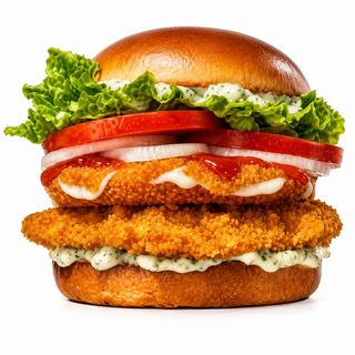 Mozarella Chicken Burger