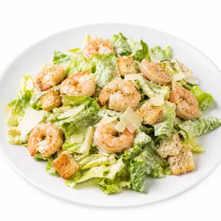 Shrimp caesar salad