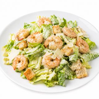 Shrimp caesar salad