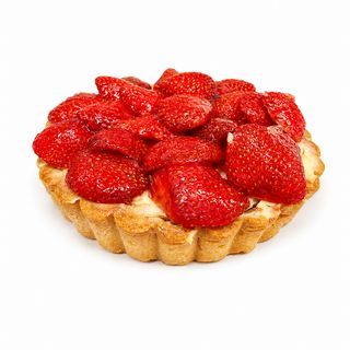 Big Strawberry Tart