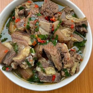 Goatmeat pepersoup