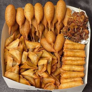 Small Chops with chicken
