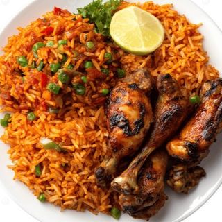 Jollof Rice & Chicken