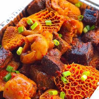 Assorted meat