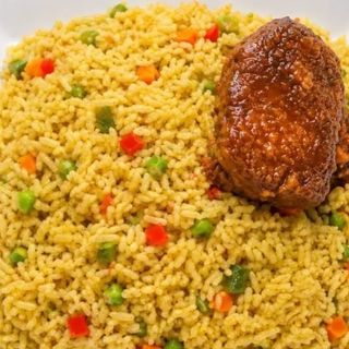 Fried rice and beef