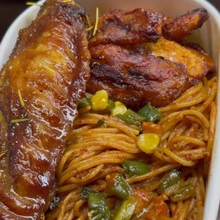 Jollof Pasta Turkey