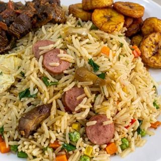 Chinese Rice, Chicken & Plantain