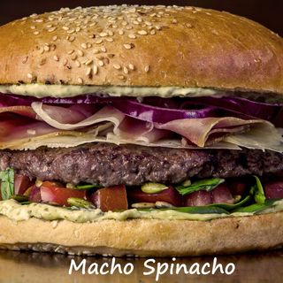 BURGER MIESIĄCA ! Macho Spinacho