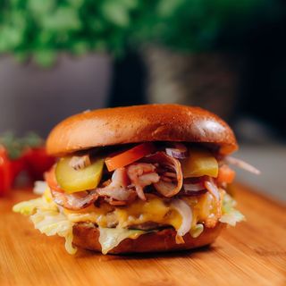 Burger Drwala Wołowy