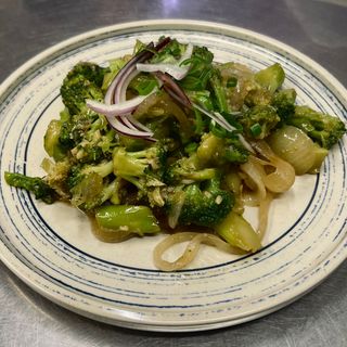 Brokuły z czosnkiem na maśle