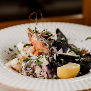 Risotto z owocami morza 400g