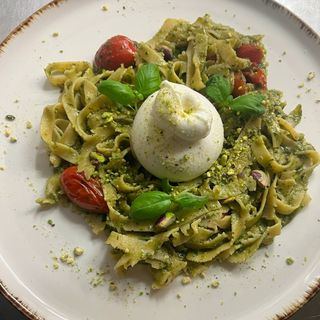 Tagliatelle genovese z burrata 350g