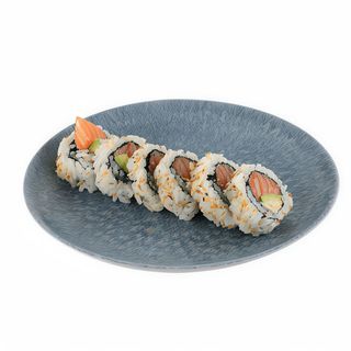 Uramaki z łososiem 6szt