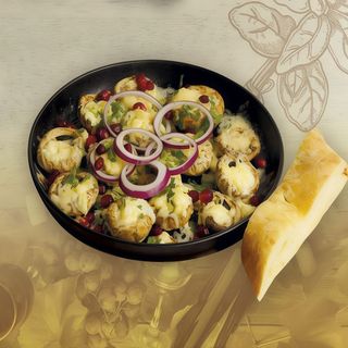 Zapiekane pieczarki 350g