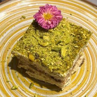 Pistacchio tiramisu