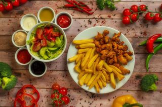 Zestaw Złocisty Kurczak