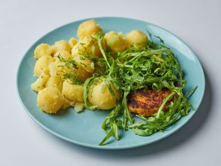 Kotlet warzywny w panierce