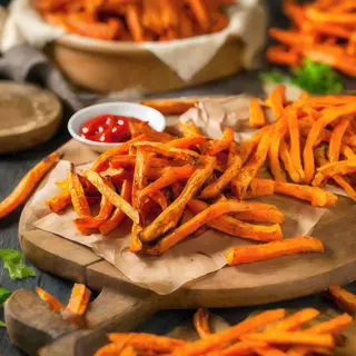 Frytki z batatów (100g)