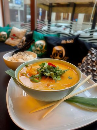 Red Curry z krewetkami