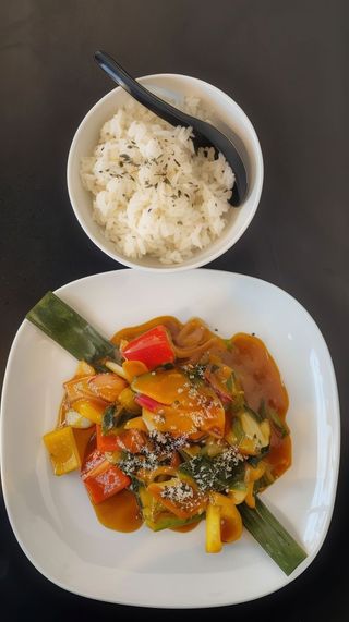 Krewetki w sosie słodko-kwaśnym