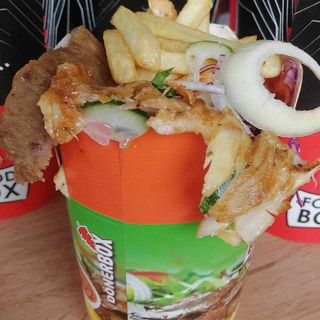 Kebab Szefa Box Średni