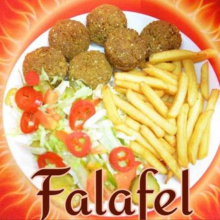 Falafel na talerzu 6szt