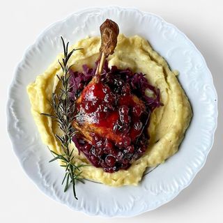 UDO KACZKI Z SOSEM ŻURAWINOWYM