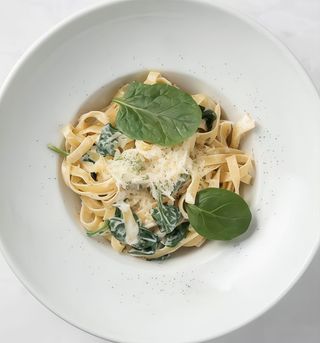 Tagliatelle solo e spinaci