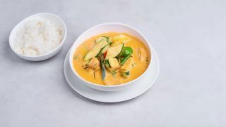 Red curry duck