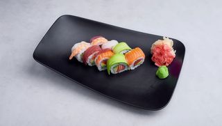 California Maki  Rainbow Roll