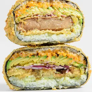TUNA YELLOWFIN SUSHI BURGER