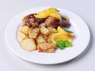 Połówka kaczki pieczonej