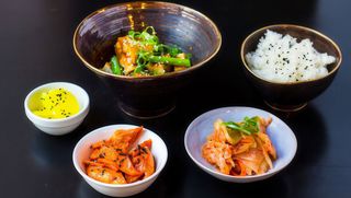 DOBU JORIM + RYŻ + ZESTAW BANCHAN