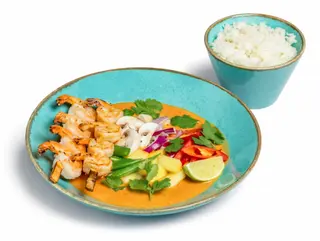 Curry Shrimp Zestaw