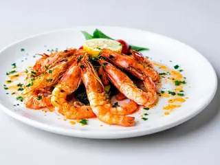 Krewetki z bambusem i grzybami 16/20 6szt 350g