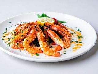 Krewetki z bambusem i grzybami 16/20 6szt 350g