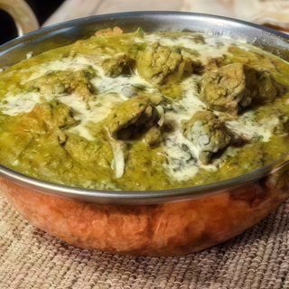 Palak mutton 