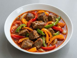 Mutton jalfrezi