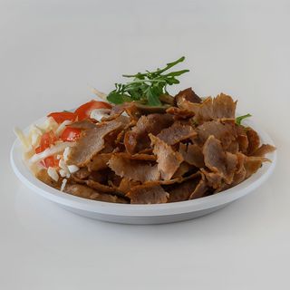 Kebab z surówką