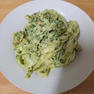 Tagliatelle z grzybami w sosie śmietanowym