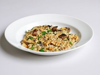 Risotto Pollo e Funghi Porcini