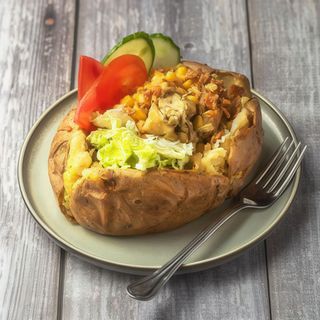 Kumpir z kurczakiem mały