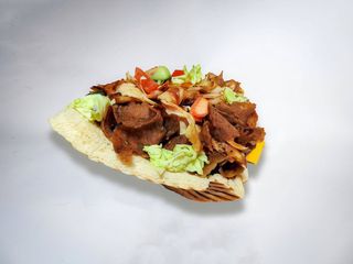 Kebab na grubym cieście mieszany