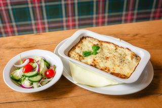 Zapiekanka Pollo e Gorgonzola