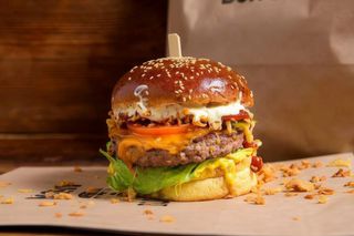 Burger klasyk z lat 90tych