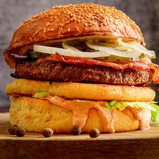 ZESTAW RĘBAJŁO DRUGI MOCNY + DOMOWE FRYTY + SAŁATKA COLESŁAW